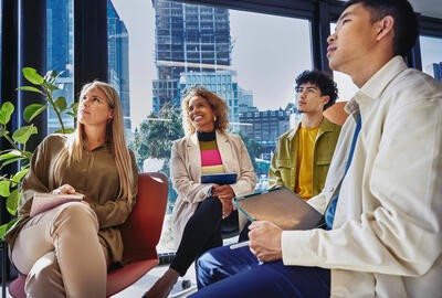 Group of people in meeting
